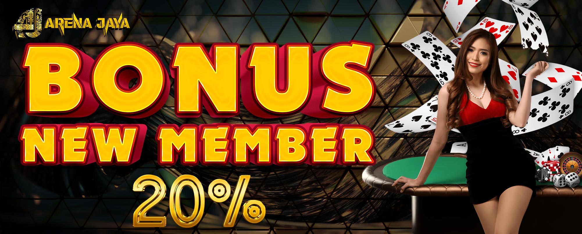 BONUS NEW MEMBER 20%